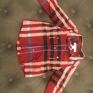 Burberry boys shirt